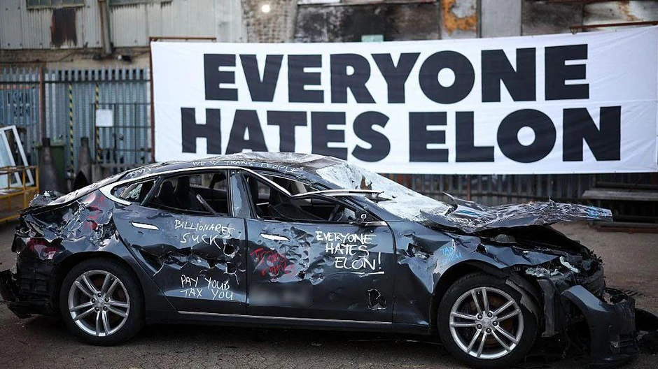 Protesti protiv Maska u Londonu | Foto: Getty Images