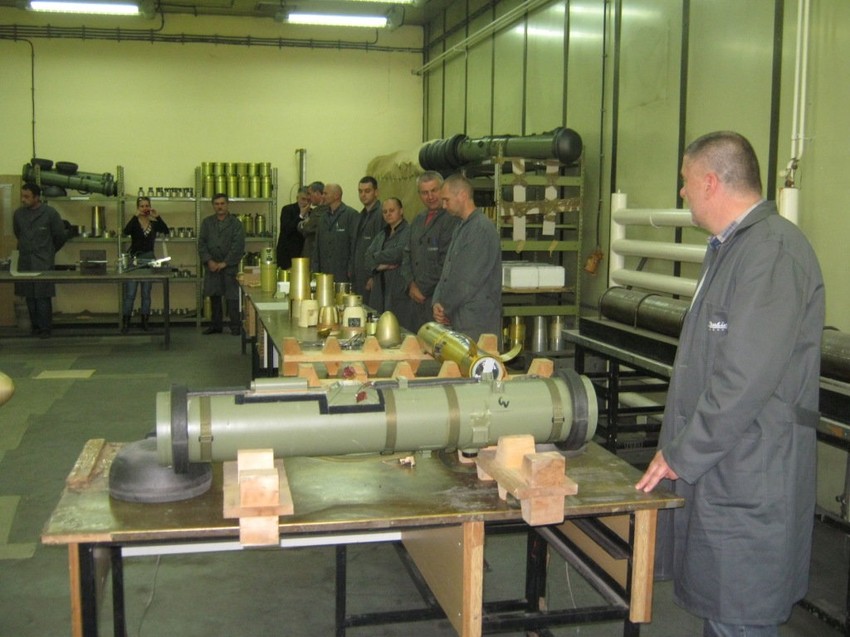 Deo proizvodnje vojne fabrike Krušik