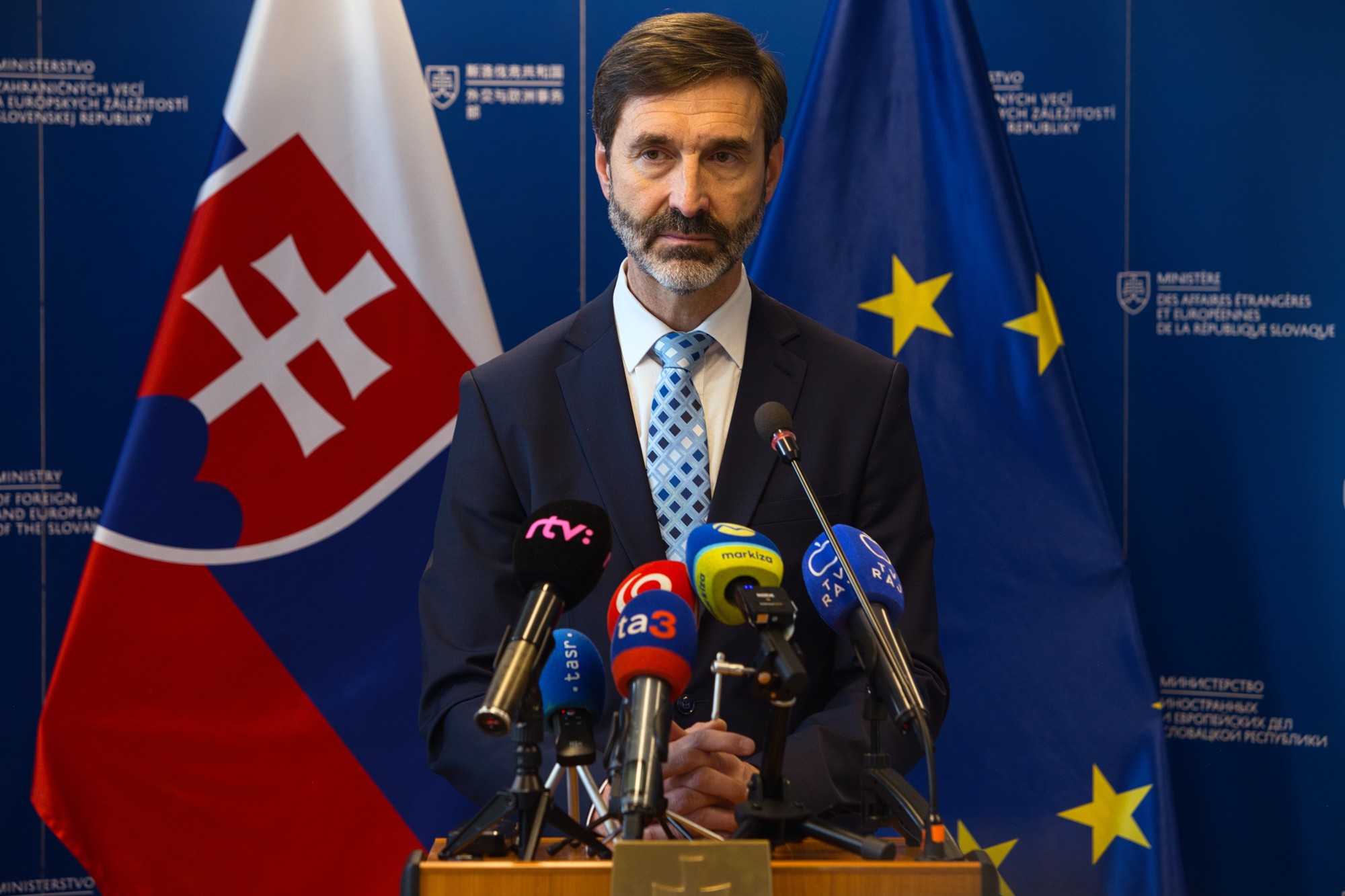 Minister zahraničných vecí Juraj Blanár.
