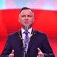 Prezydent RP Andrzej Duda podczas noworocznego spotkania Rodziny Olimpijskiej w Centrum Wystawienniczym EXPO XXI