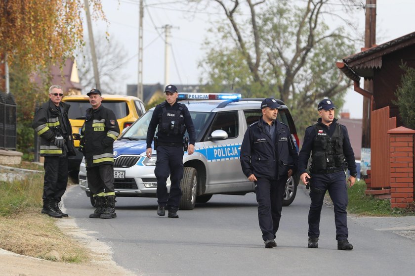 Eksplozja w Bańskiej Niżnej. Dziura w ziemi i ludzkie szczątki