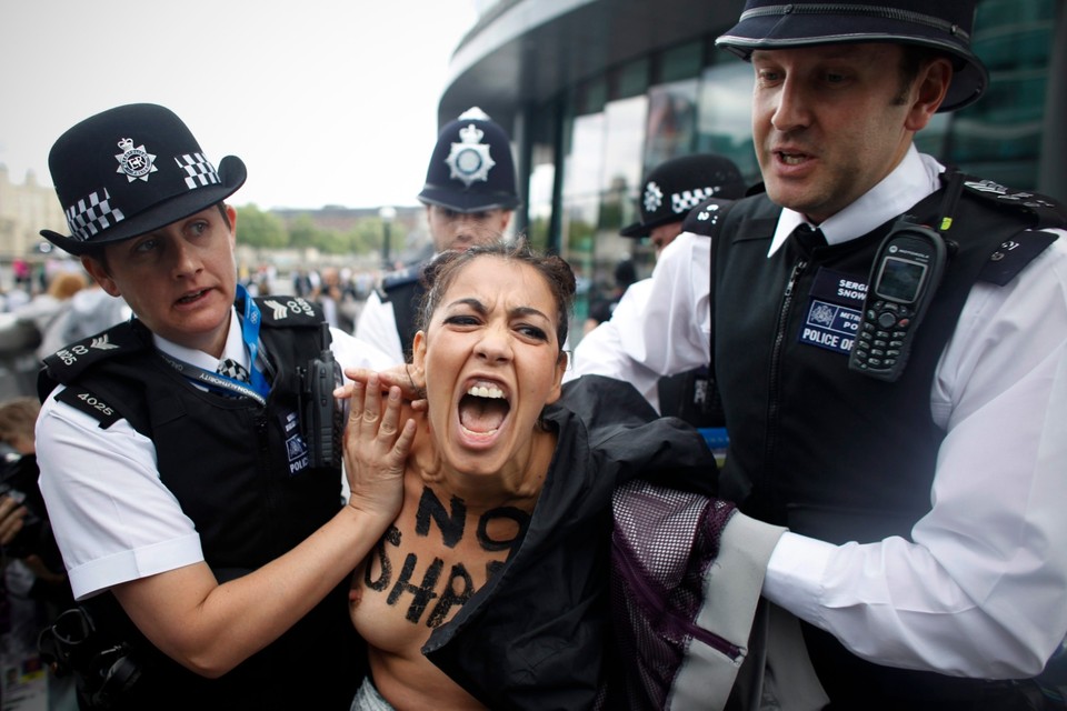 Femen w Londynie