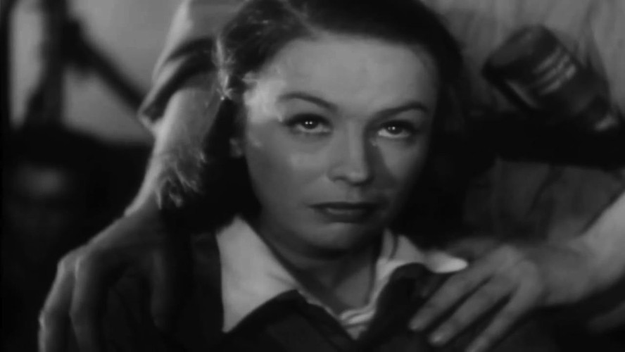 Danuta Szaflarska w swoim debiucie – filmie 'Zakazane piosenki'