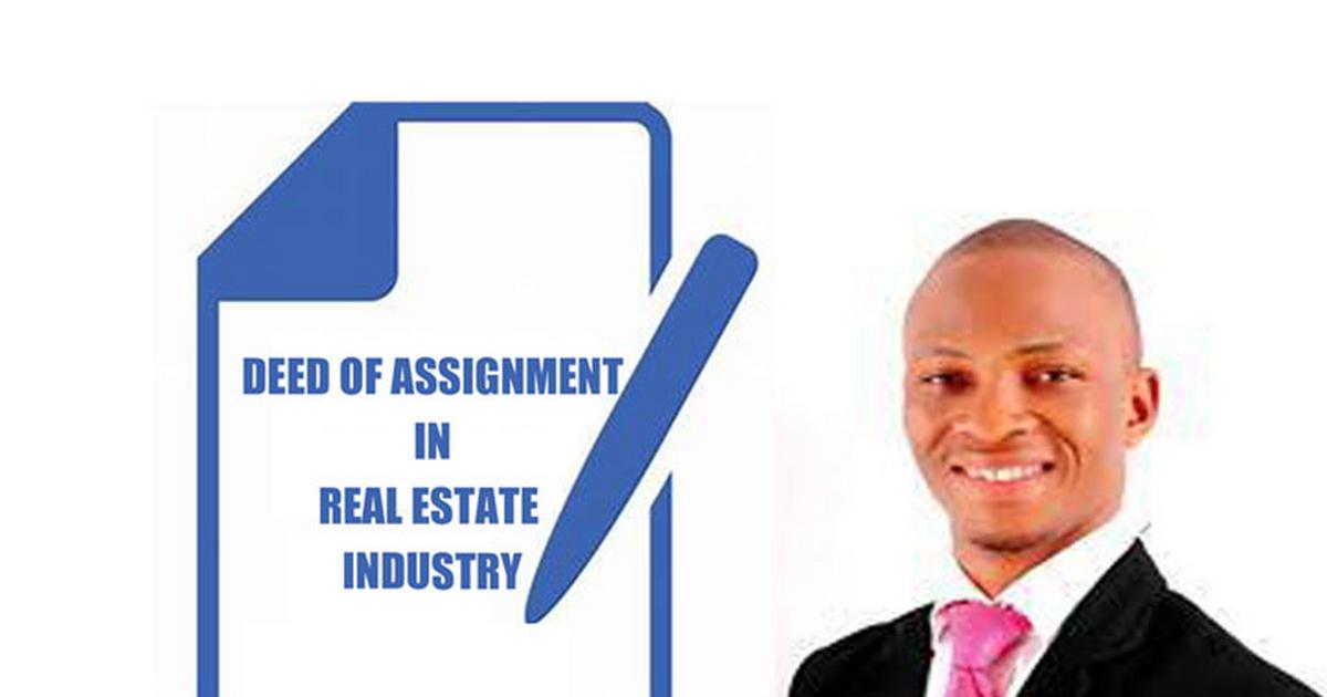 how much is deed of assignment in nigeria