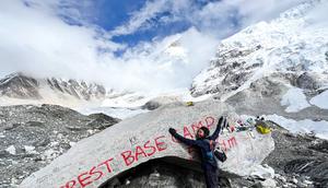 I hiked to Everest Base Camp in October 2022.Hope Chen