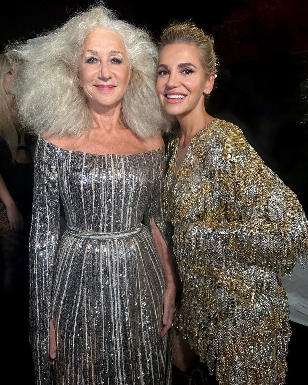 Dara Rolins s Helen Mirren.