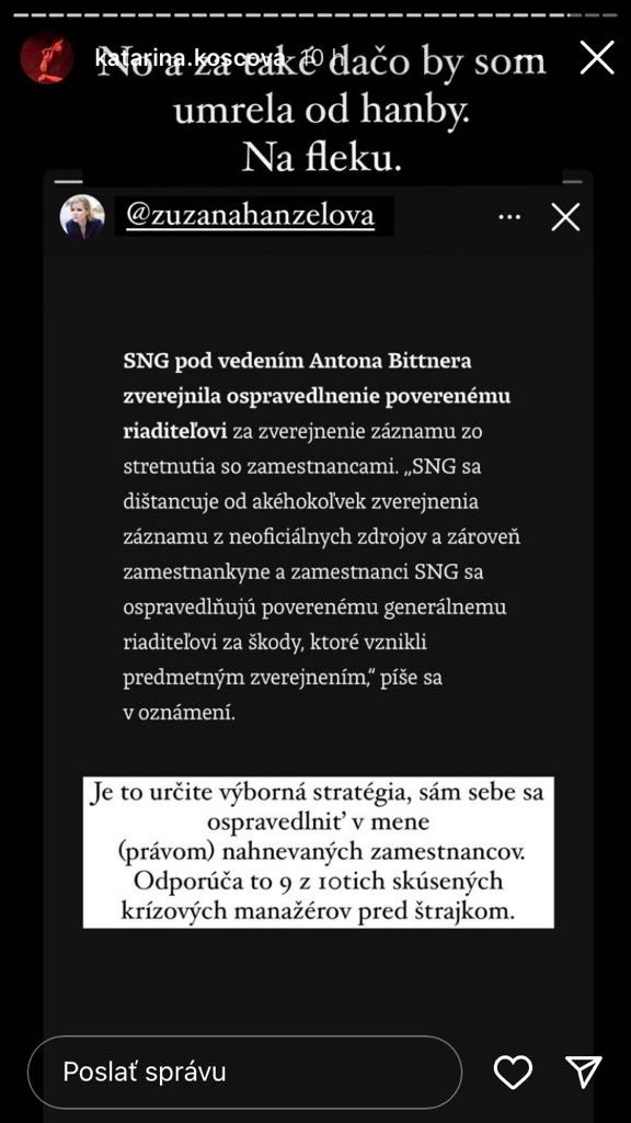 Svoj názor napísali na Instagrame.