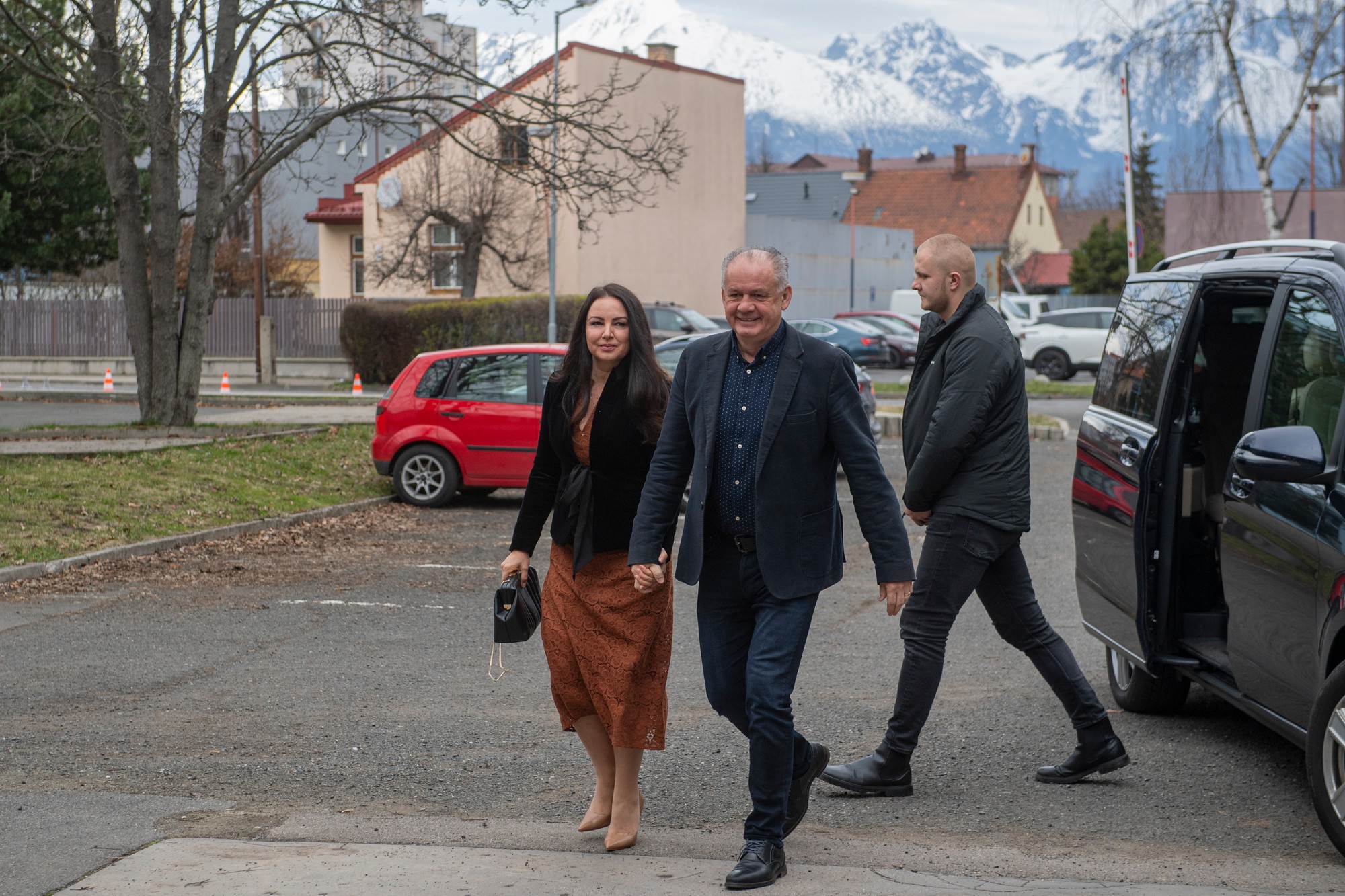 Exprezident SR Andrej Kiska s manželkou Martinou.
