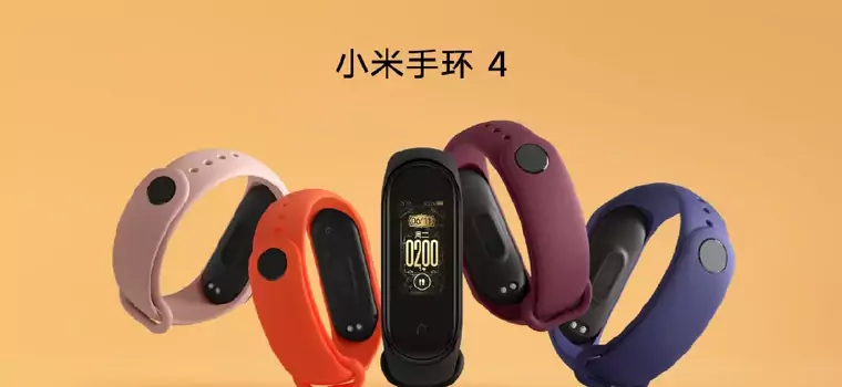 Xiaomi Mi Band 4 to najlepiej sprzedająca się smart opaska na świecie