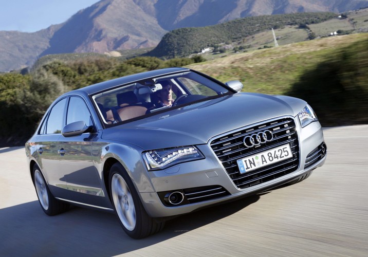 2. miejsce - audi A8 - klasa aut luksusowych