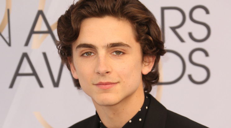 Timothée Chalamet újra Budapesten / Fotó: Norhtfoto