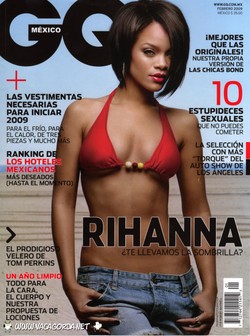 Rihanna po obróbce w photoshopie