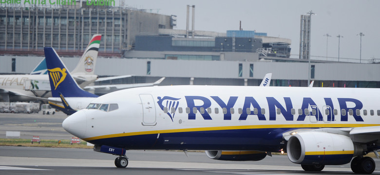 Awaryjne lądowanie samolotu Ryanair we Frankfurcie. Opublikowano nagranie