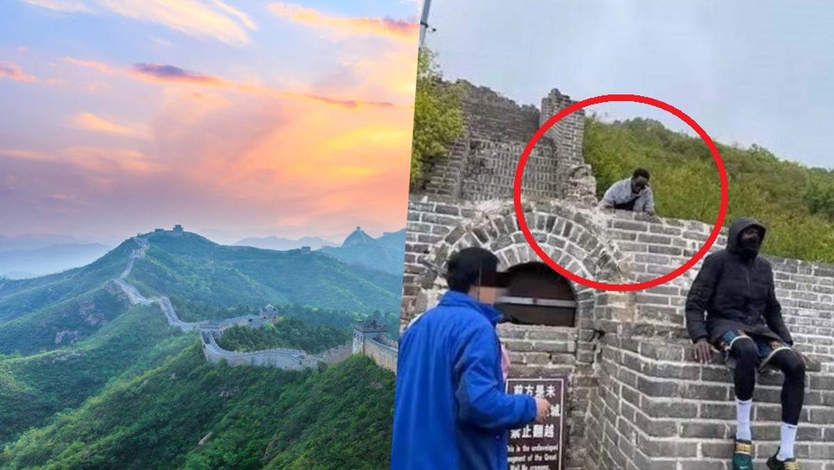 Chiny: turyści wpisani na "czarną listę" za zdjęcie na Wielkim Murze