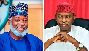 Nasiru Gawuna  and Abba Yusuf [Channels Television]