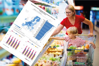 Mapa dobrobytu materialnego gospodarstw domowych w krajach UE. Eurostat podał dane za 2022 r.