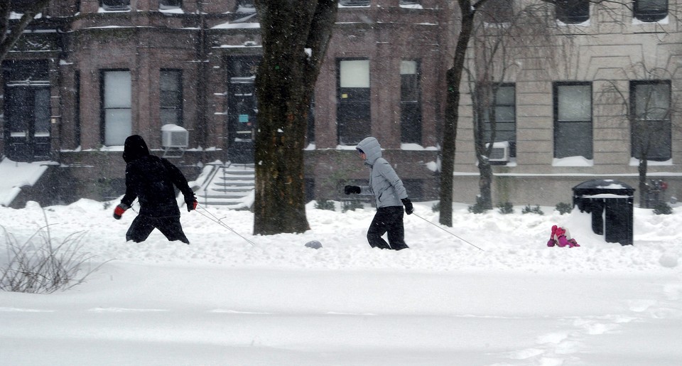 USA SNOWSTORM (Winter Storm in New England)