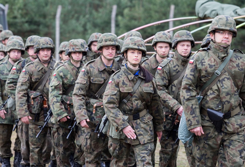 TARNOWSKIE GÓRY ARMIA WOJSKO ĆWICZENIA MOBILIZACYJNE (Rezerwiści podczas ćwiczeń)