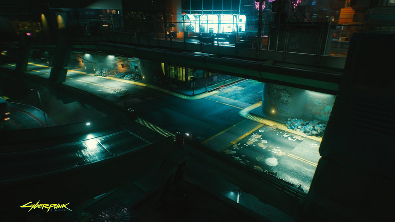 Cyberpunk 2077 - screenshot w wersji z ray tracingiem