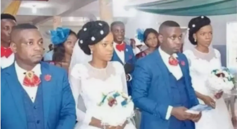 ‘Twinty-twinty’ trends: Beautiful twin sisters tie the knot with twin brothers; best men are twins too