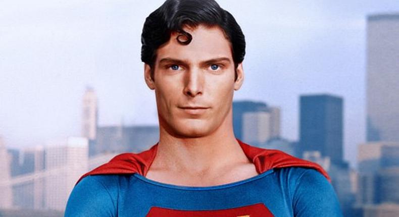 Christopher Reeve as Superman