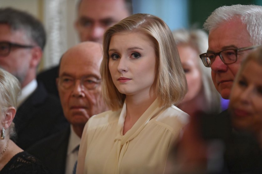 Kinga Duda na bankiecie w Białym Domu