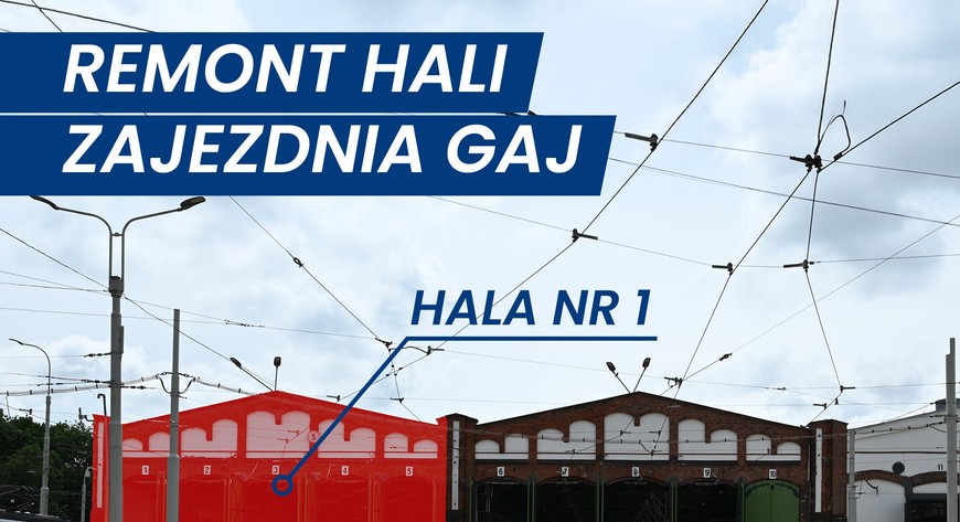 Zajezdnia Gaj przejdzie remont