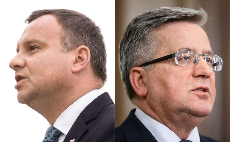 Andrzej Duda i Bronisław Komorowski