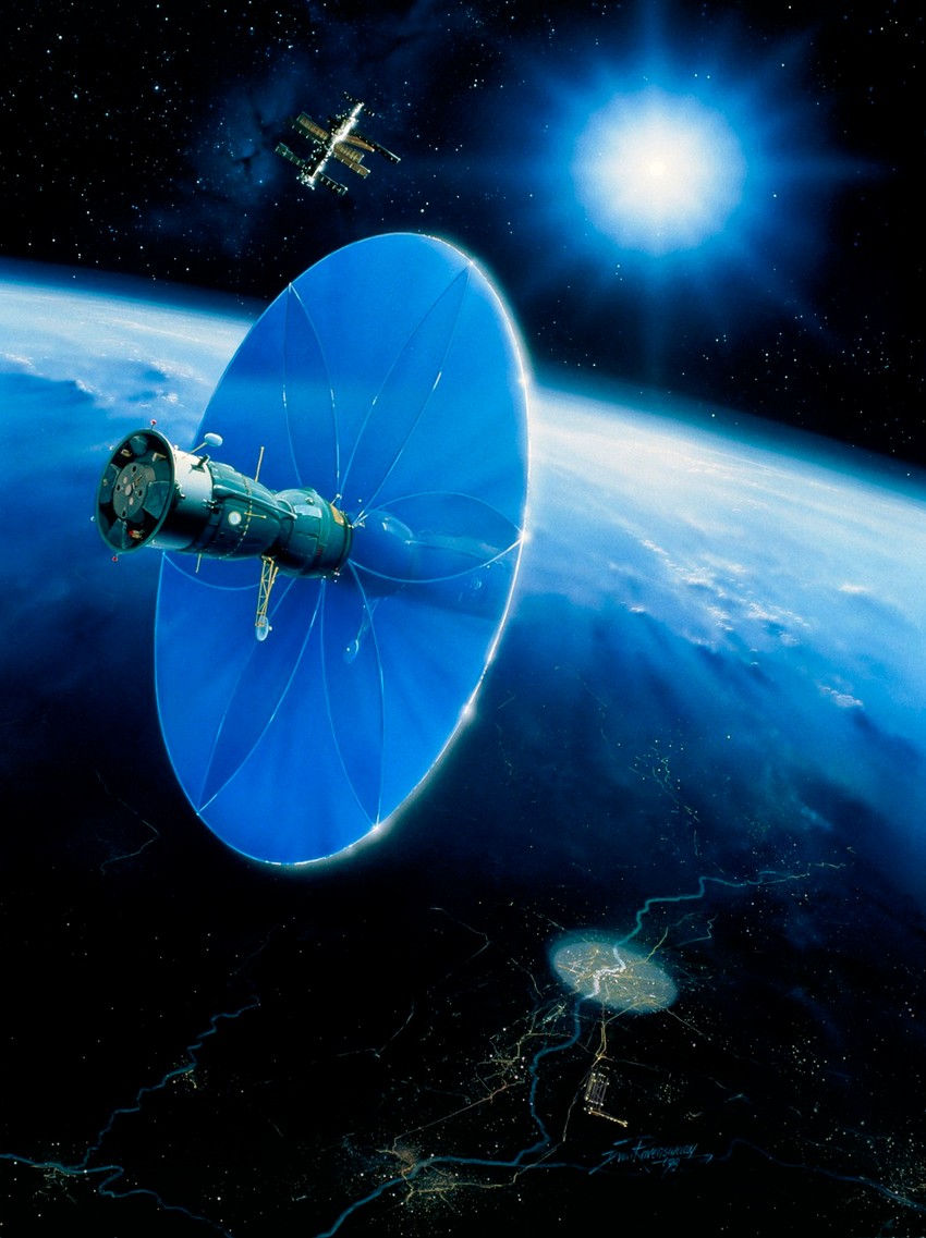 Umetnička vizija Znamje u orbiti