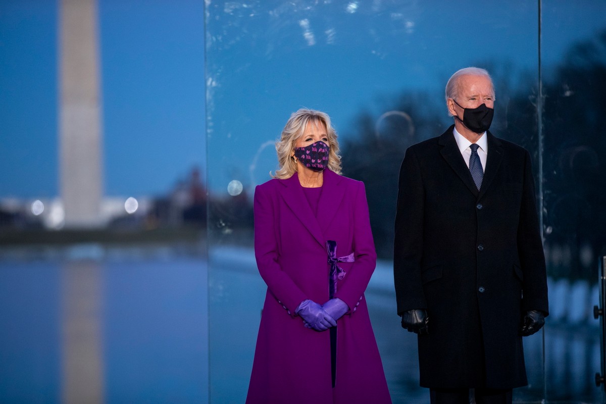 Joe Biden z żoną Jill