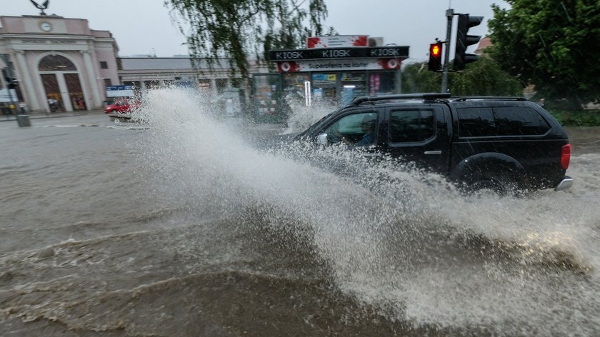 Burze nad Polską, Polska pod wodą - zdjęcia.