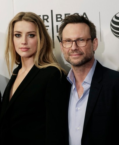 Amber Heard i Christian Slater