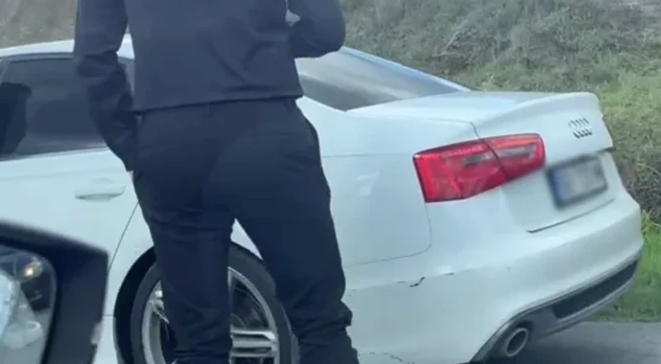 Veljko Ražnatović sleteo sa puta