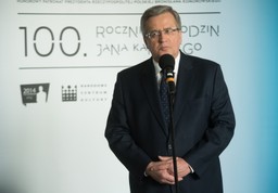 Komorowski: Postać Jana Karskiego uczy Polaków wolności