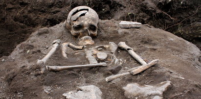 Odkopano groby wampirów. Miały rozbite czaszki i kołki między żebrami