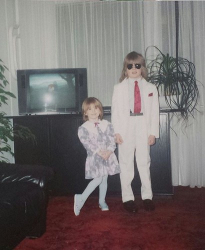 Filip Chajzer z siostrą Weroniką / zdjęcie z oficjalnego profilu