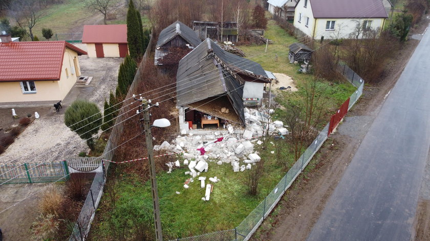 Wybuch gazu na Lubelszczyźnie. 77-latek ledwo uszedł z życiem