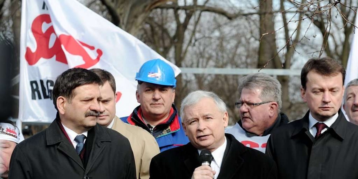 Szok? Kaczyński w roli Kopacz!