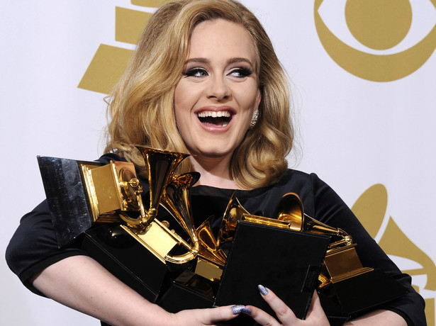 Adele królową nagród Grammy