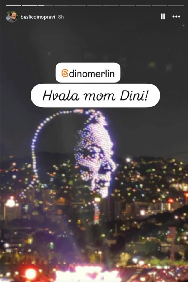Dino Bešlić zahvalio Merlinu na emotivnom prizoru