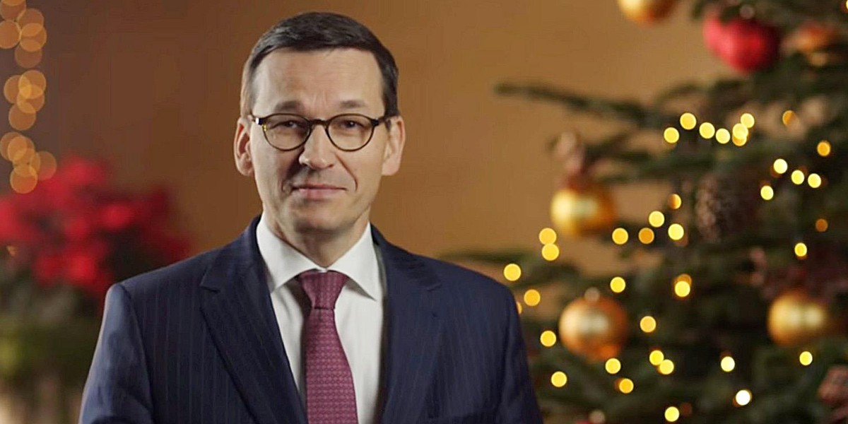 Premier Morawiecki złożył Polakom życzenia