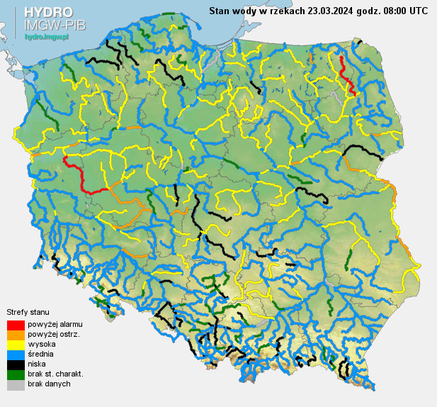 Susza hydrologiczna została niemal całkowicie zażegnana