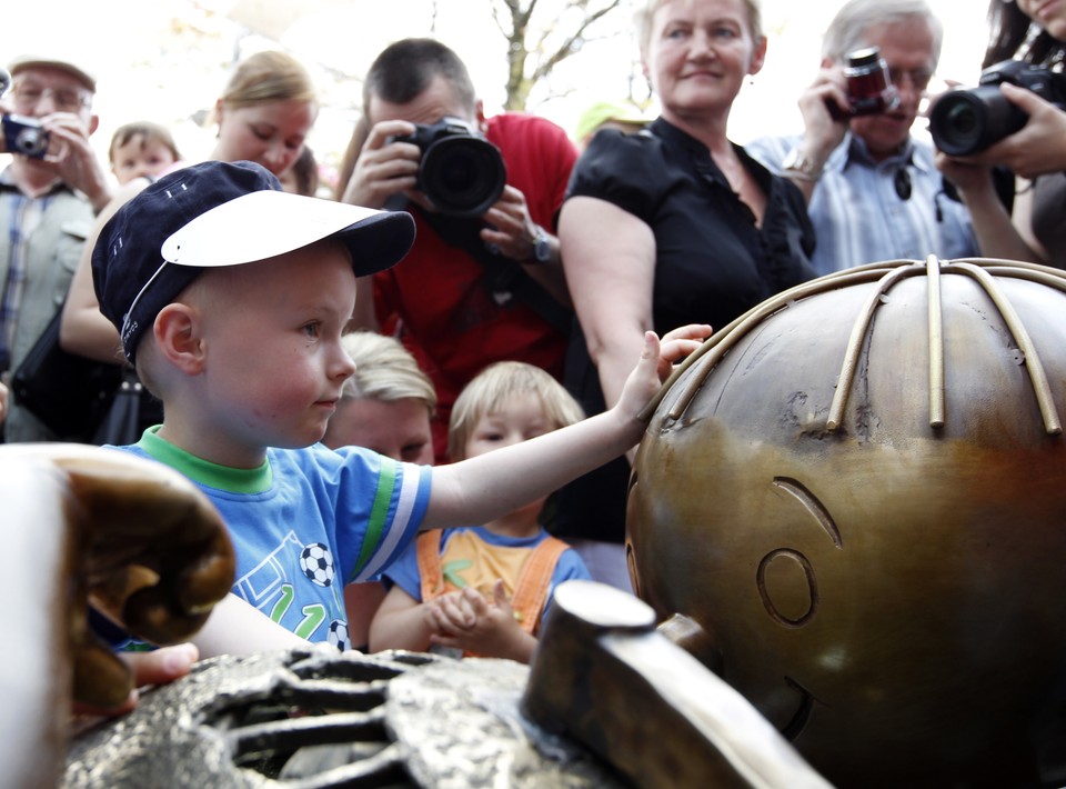 BIELSKO-BIAŁA POMNIK BOLKA I LOLKA