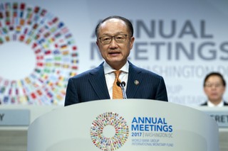 Kuluarowe spotkanie Morawieckiego z prezesem Banku Światowego