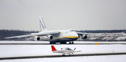 Antonow AN124 w Łodzi