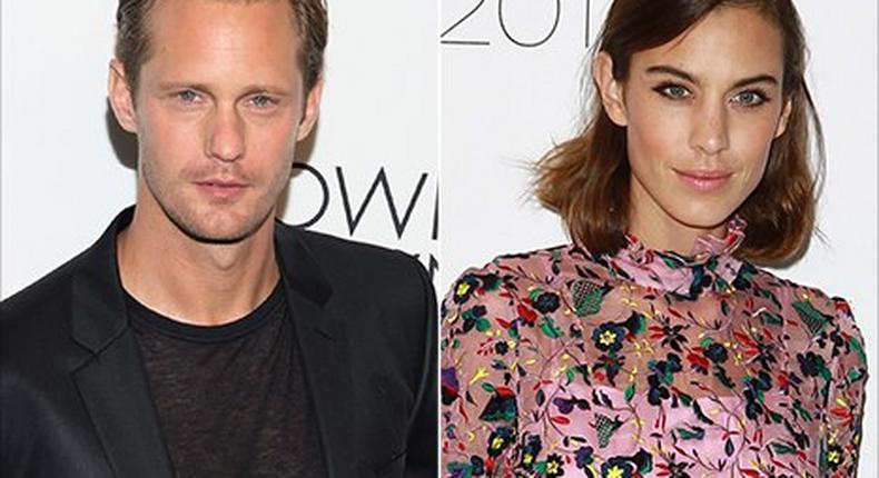 Alexander Skarsgard dating British model, Alexa Chung