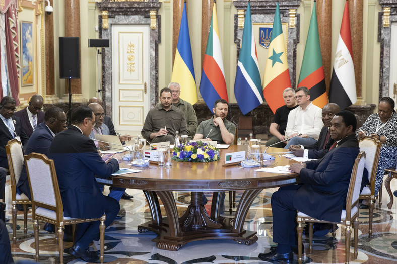 Wizyta liderów państw Afryki w Ukrainie