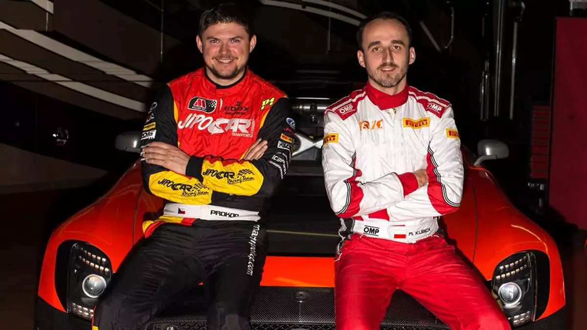 Martin Prokop i Robert Kubica