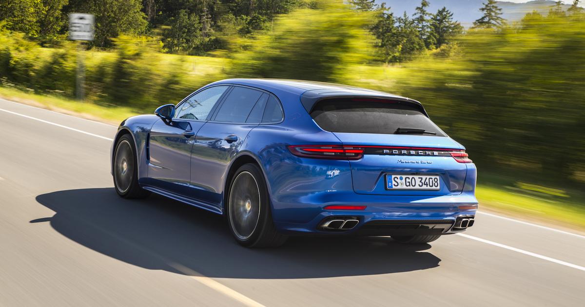 Porsche Panamera Turbo Sport Turismo praktyczniejsze i