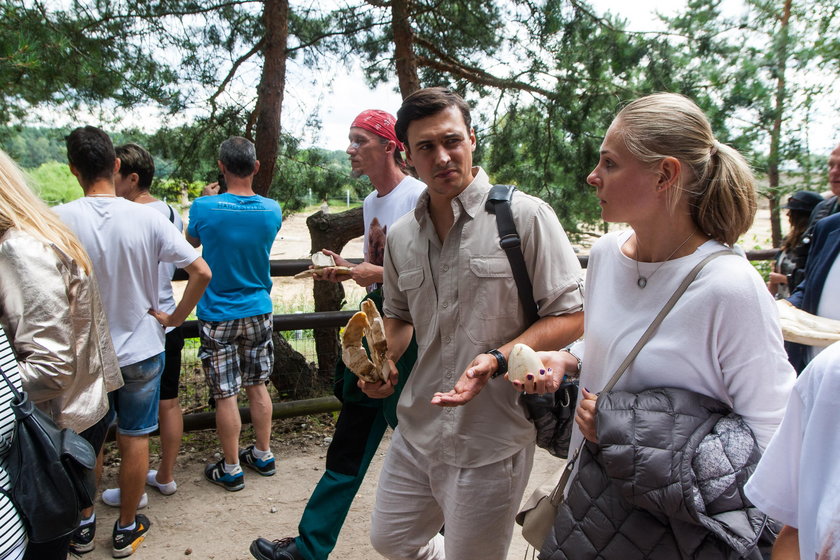 Damięcki spalił kość słoniową w poznańskim zoo